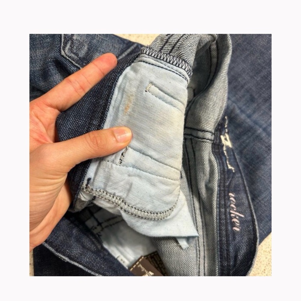 7 for All Mankind Rocker Boot Cut Jeans - Picture 8 of 8